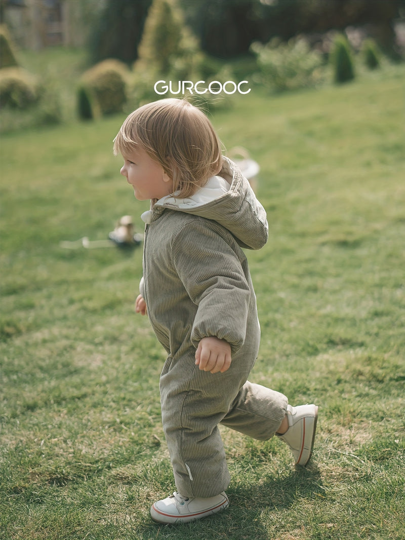 Gurcooc's Unisex Baby Onesie Is Made of Thick for Winter Warmth.