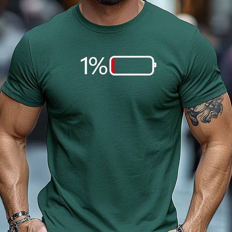 Men's Casual Summer Crew Neck Tee.
