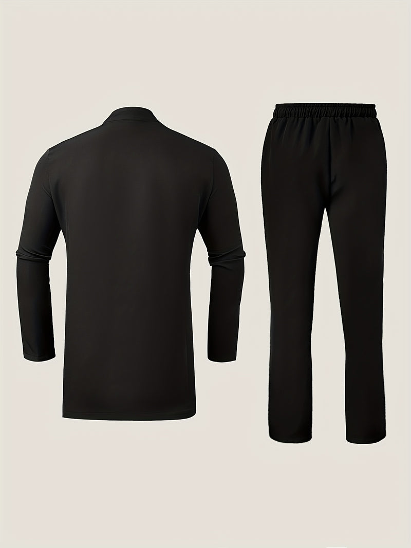 New Four Seasons Men's 2pcs Dashiki African Outfit.