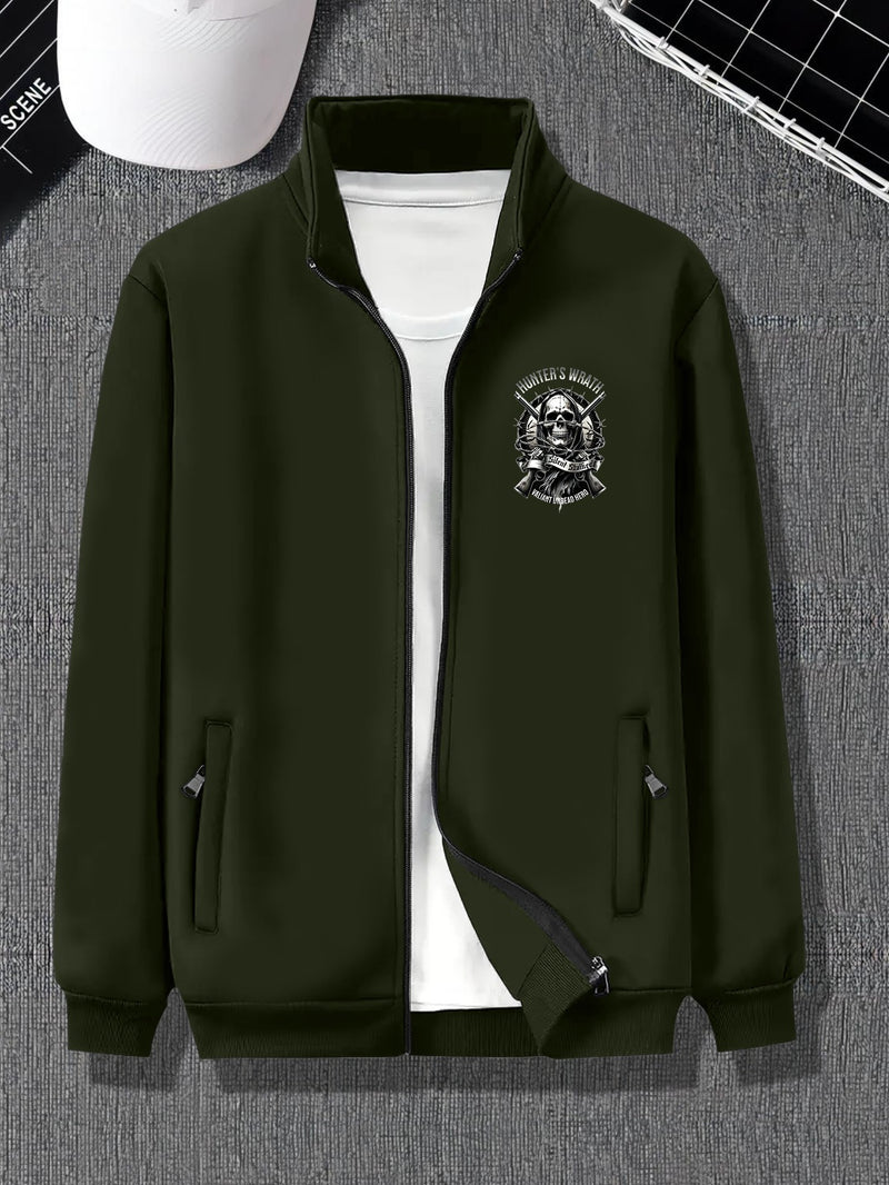 Spring and Autumn Men's Casual Jacket, Stylish Youth Coat.