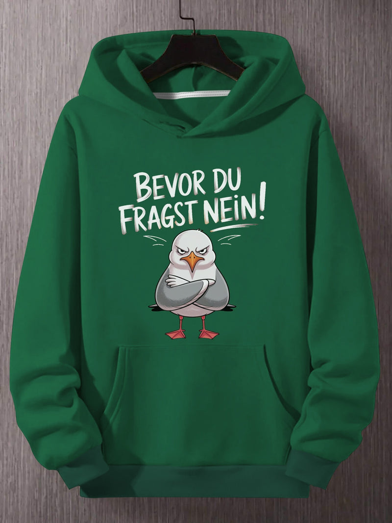 Men's Hooded Sweatshirt.