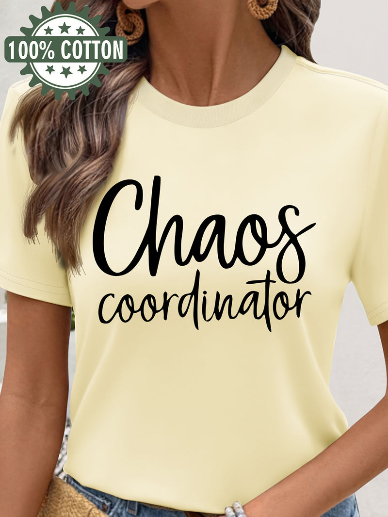 Women's Short Sleeved T-shirt.