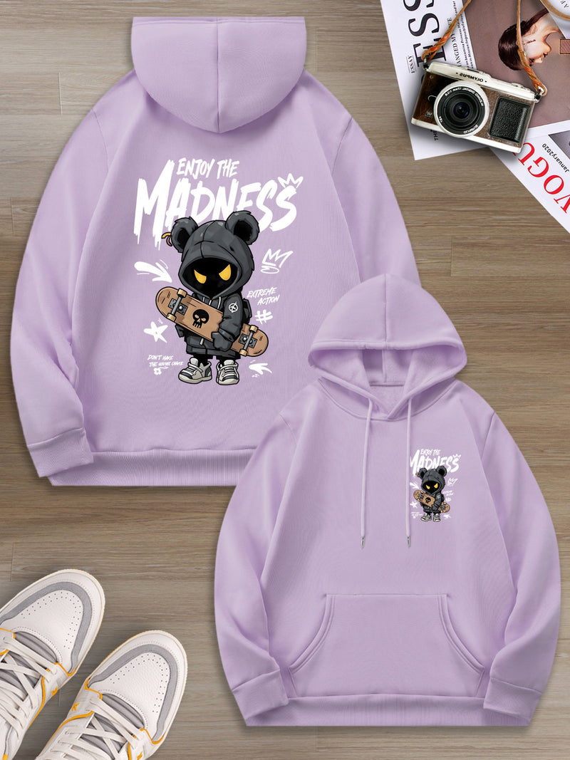 Men's Hooded Sweatshirt.