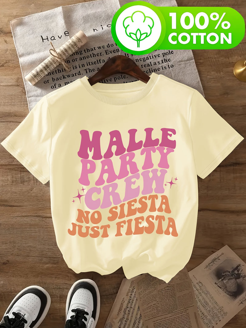Women's T-Shirt Graphic Print - Spring/Summer Fashion.
