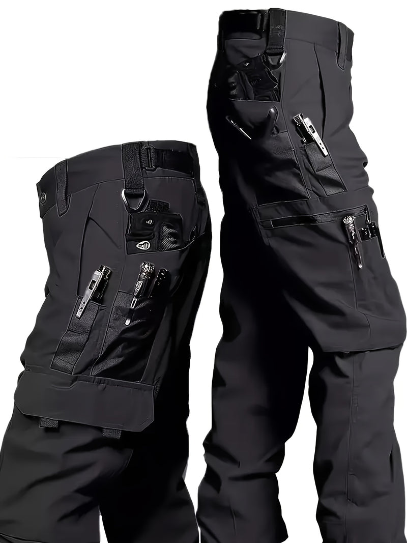 Men's Tactical Outdoor Pants - Durable Multi-Pocket Design for Hiking.