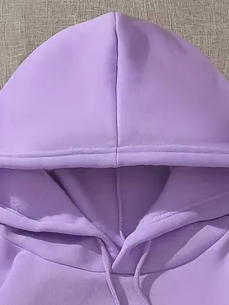 Women's Cute Sloth & Letter Print Hoodie.