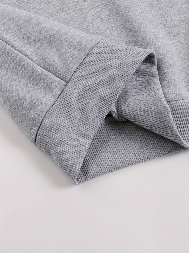 Boboiboy Galaxy Themed Boys' Warm Crewneck Sweatshirt.