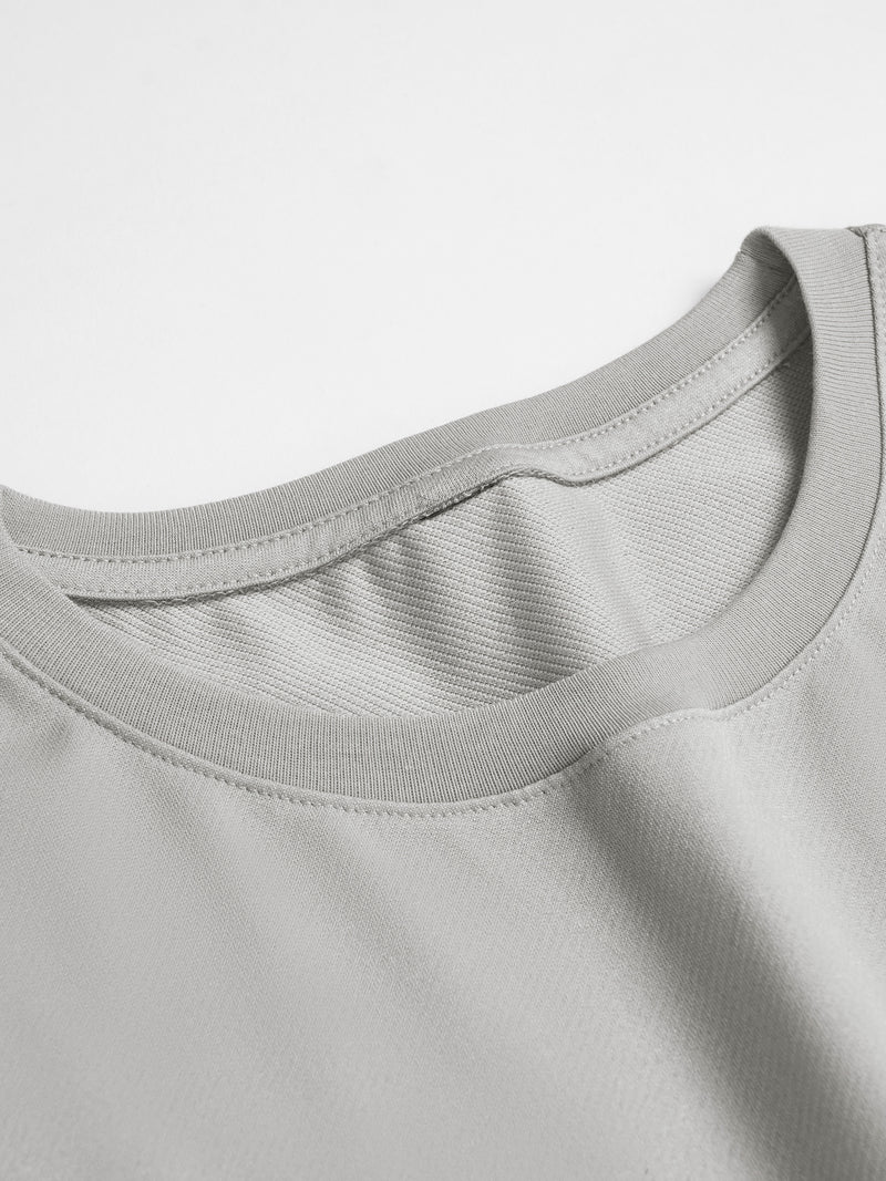 Crew Neck T-Shirt: If You Try to Scare Me, I'Ll Be Breast-Fed Scared!
