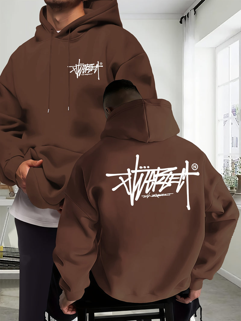 Men's Trendy Autumn-Winter Hooded Sweatshirt.
