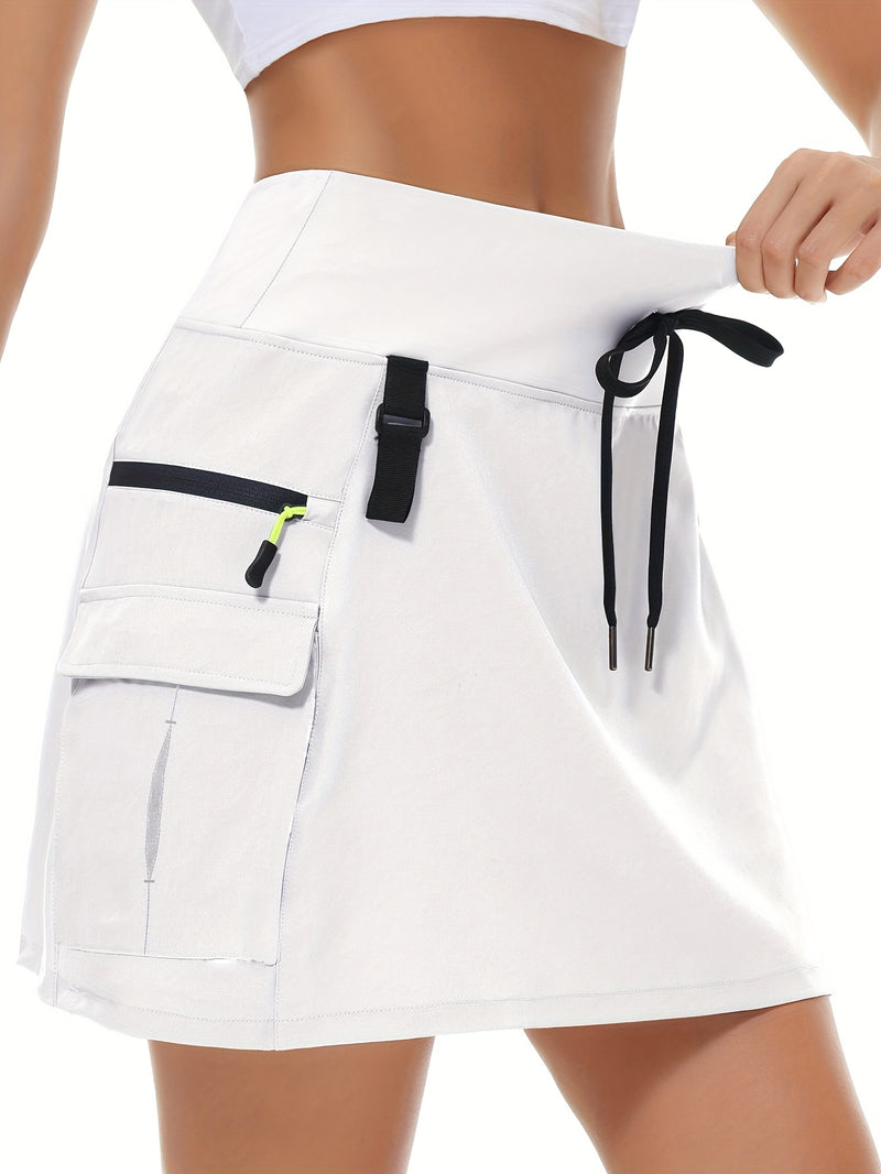 Women's Sports Skorts, Outdoor Hiking Cargo Shorts.