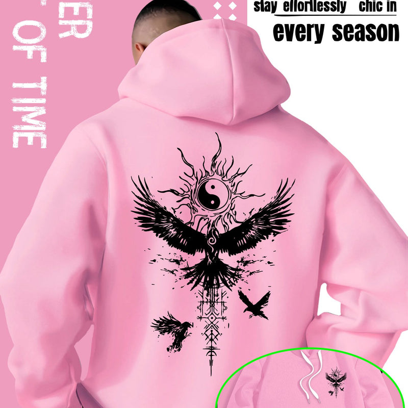 Men's Hooded Sweatshirt.