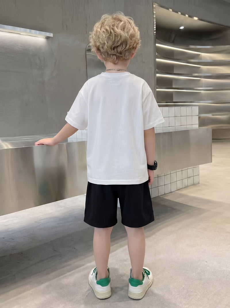 Boys Lion Print Shorts Three-Pack, Perfect for Outdoor.