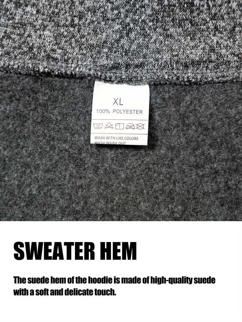 2pcs Set - Men'S Casual Stand-Collar Jacket And Sports Pants Outfit.