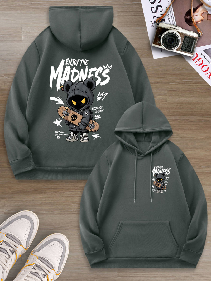 Men's Hooded Sweatshirt.