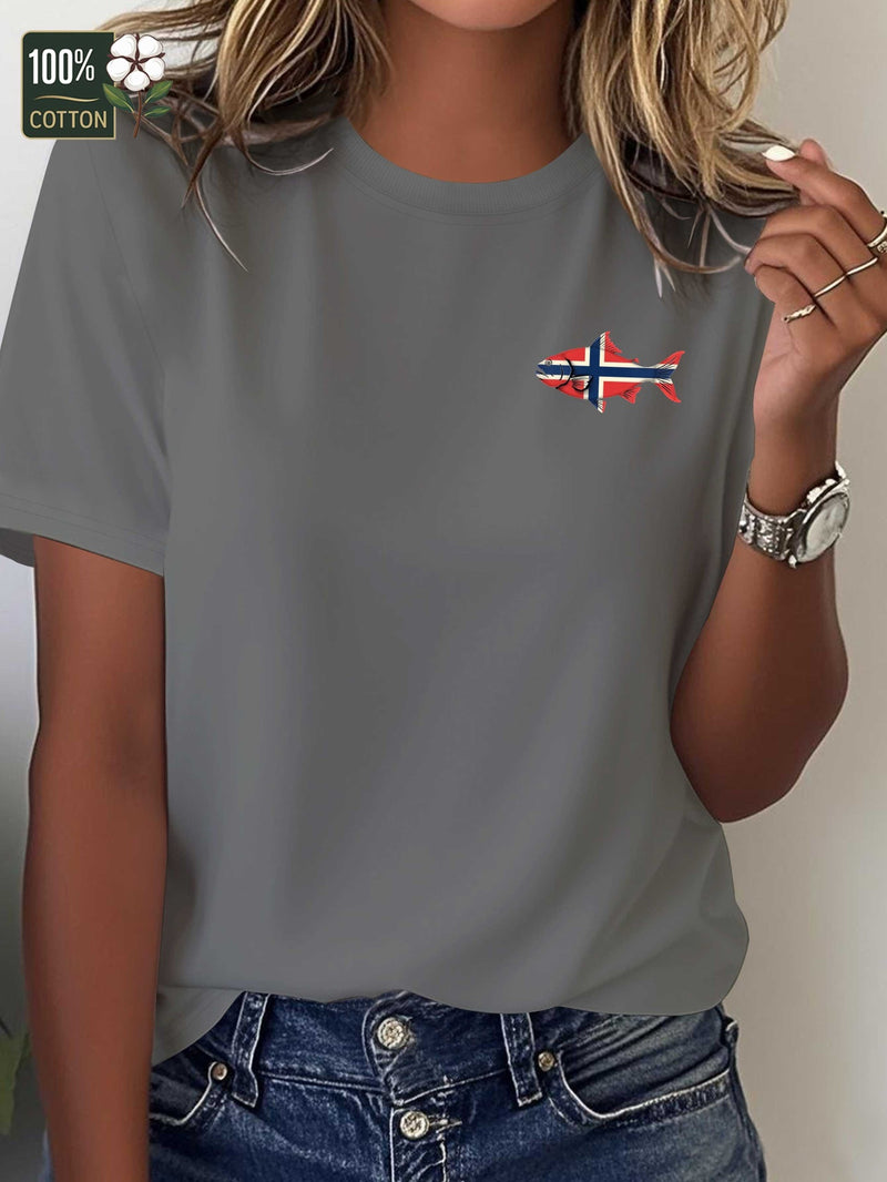 Women’s Casual Short Sleeve T-Shirt.