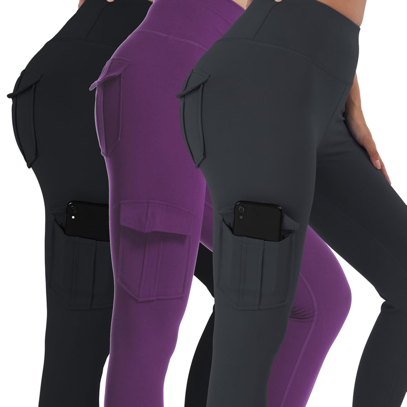 3pcs, Multiple Pieces, Thick Sports Pants for Women.