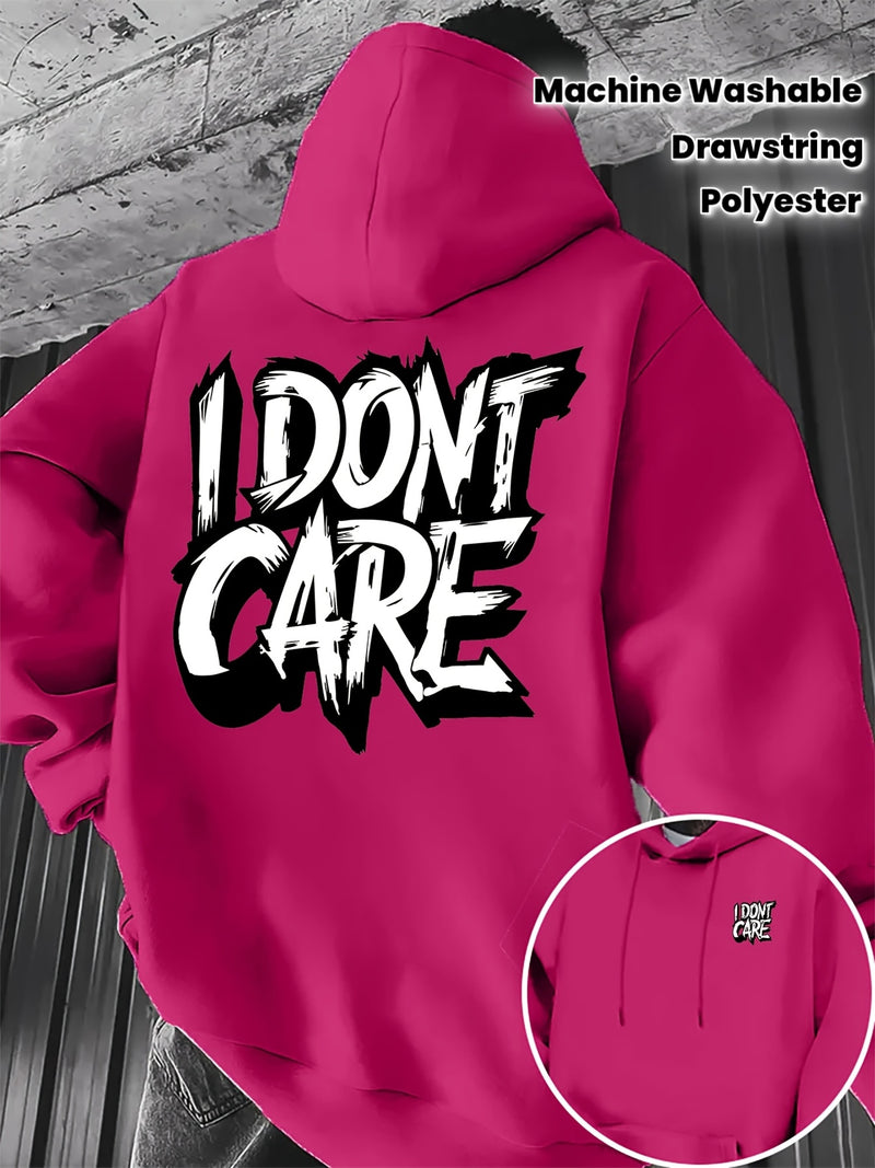 Men's Hooded Sweatshirt.