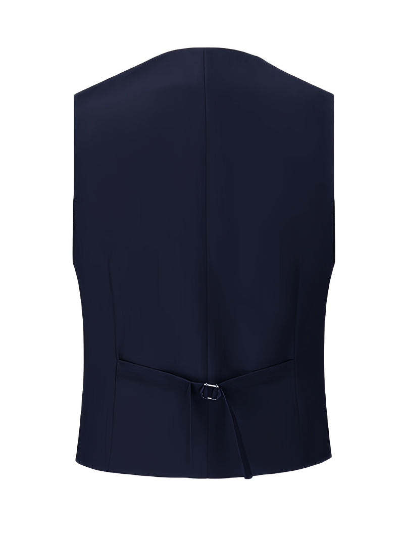 Men's Three-Piece Suit for Formal Occasions.