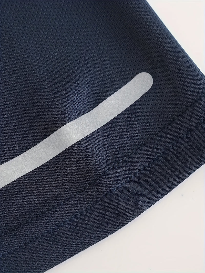5pcs Men's Quick-Dry Sports T-Shirts.
