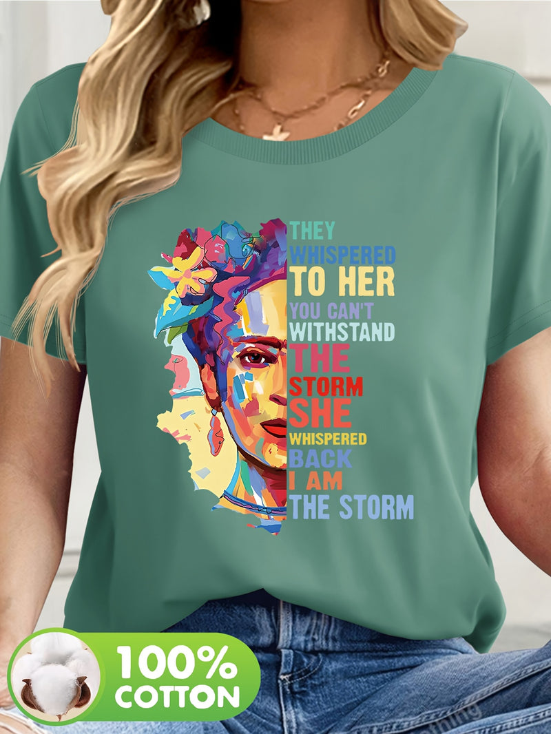 Women’s Casual Short Sleeve T-Shirt.