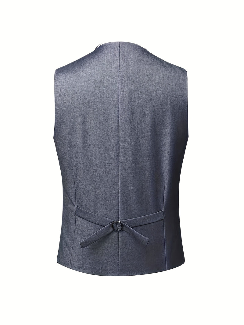 Men'S Formal Wedding Suit - 3pcs Business Casual Set with Lape.