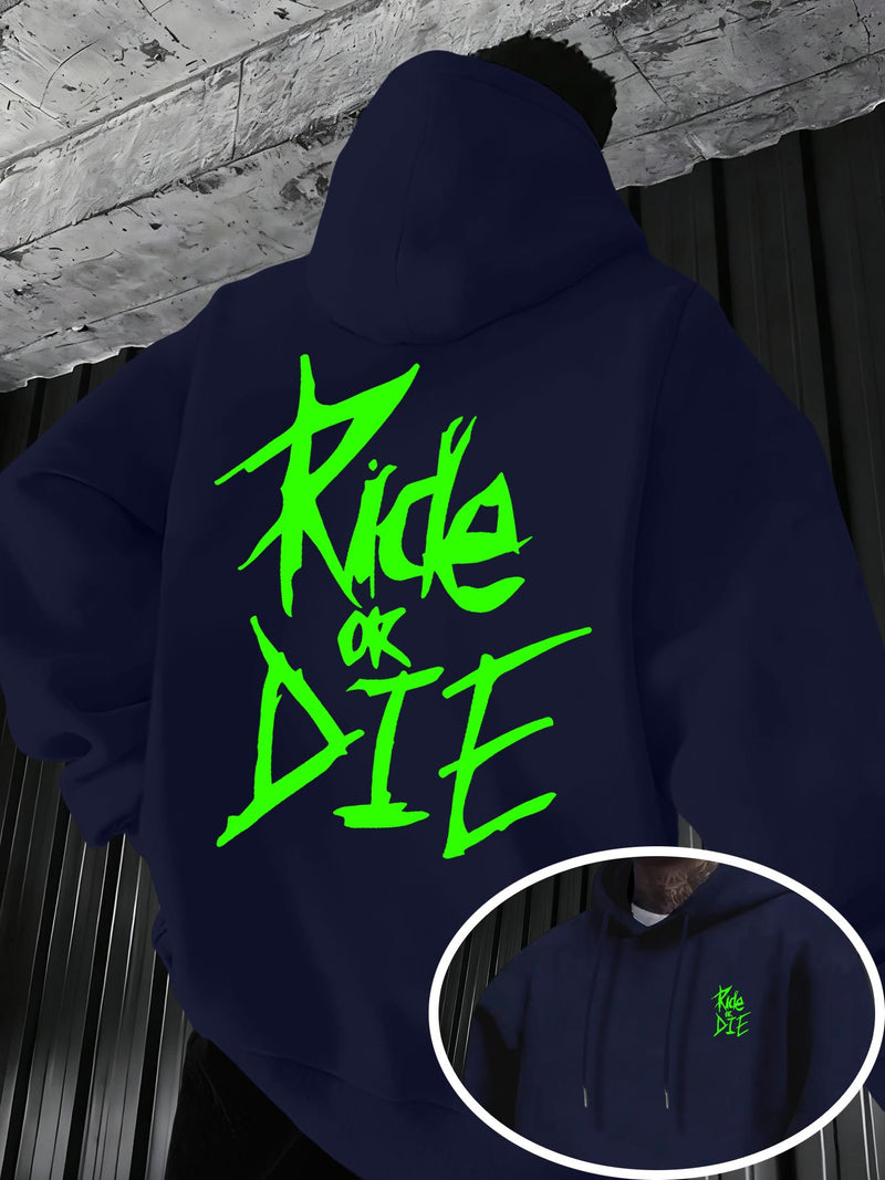 Men's Hooded Sweatshirt.