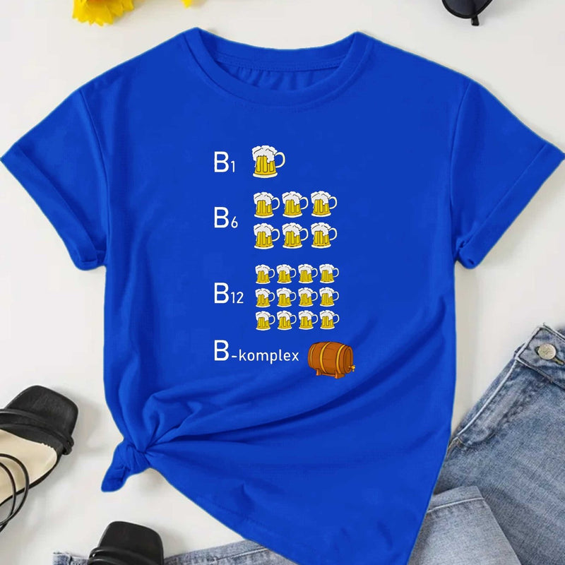 Women's T-Shirt with Short Sleeves.