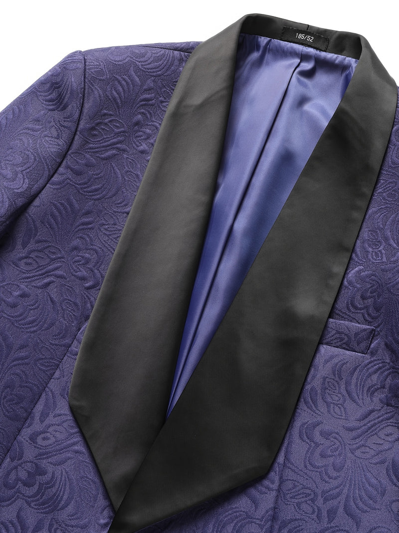 Men's Shawl Collar Suit Three-Piece.