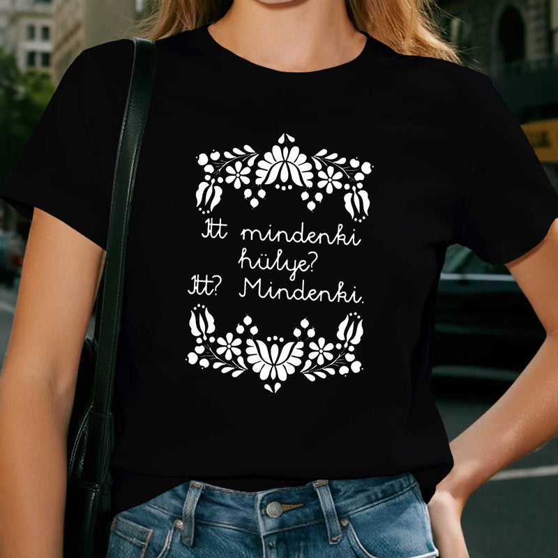 Women's T-Shirt with Short Sleeves.