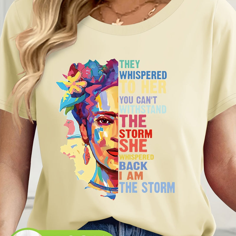 Women’s Casual Short Sleeve T-Shirt.