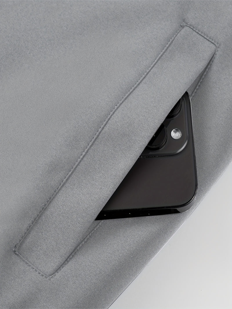 Men'S Casual Bomber Jacket | Spring-Autumn, Non-Stretch, Baseball Collar.