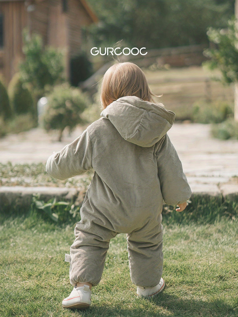 Gurcooc's Unisex Baby Onesie Is Made of Thick for Winter Warmth.