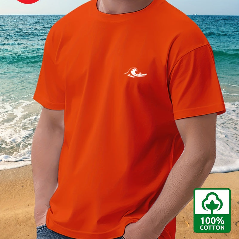 Men's Short Sleeve Printed T-Shirt.