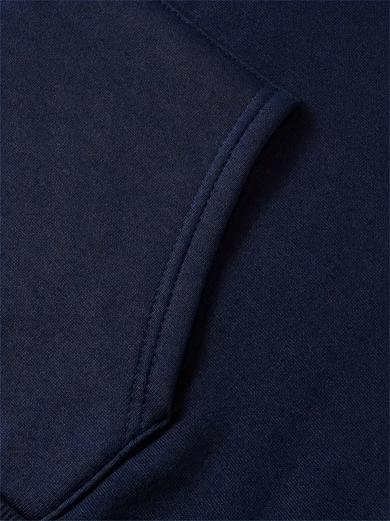 Men's Casual Pullover Hooded Sweatshirt.