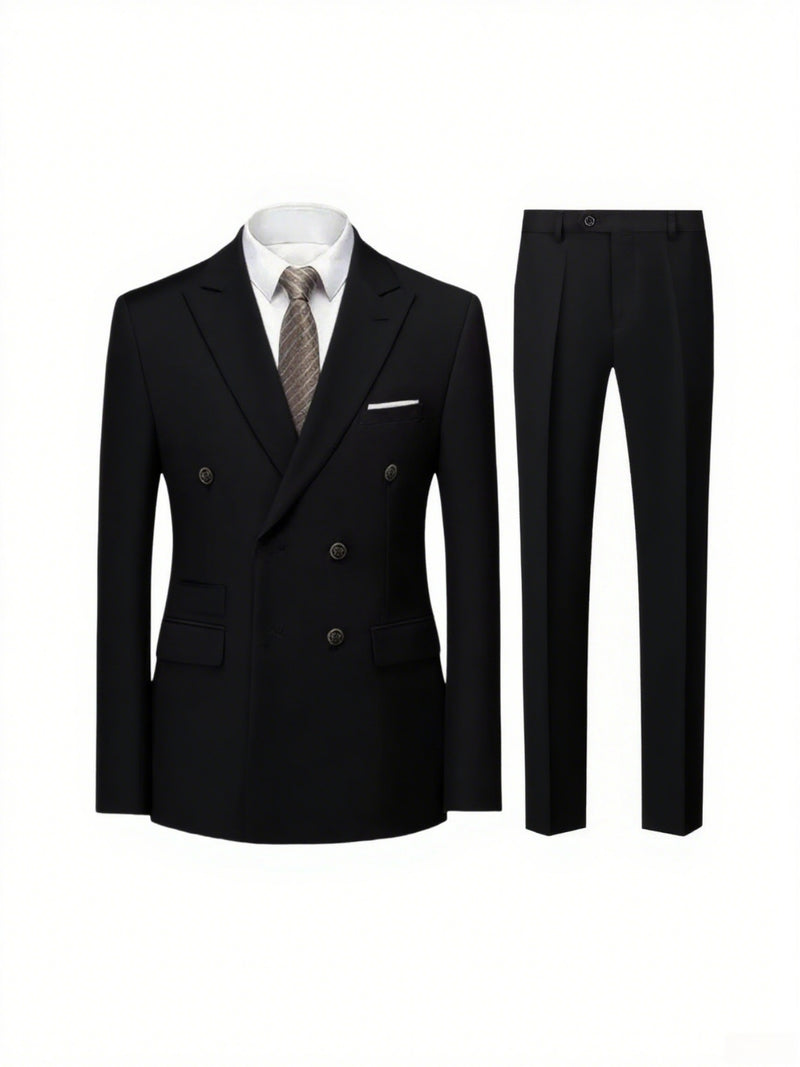 Men's Suit 2pcs Set, Business, Party, Dress Suits for Men.