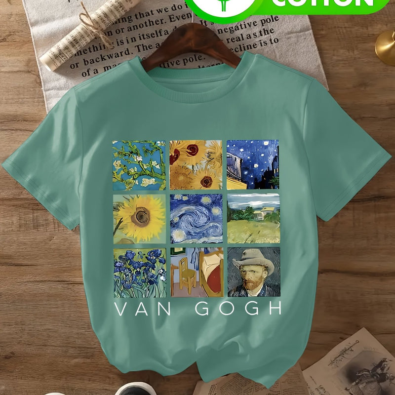 Women’s Short-Sleeve Round Neck T-Shirt.