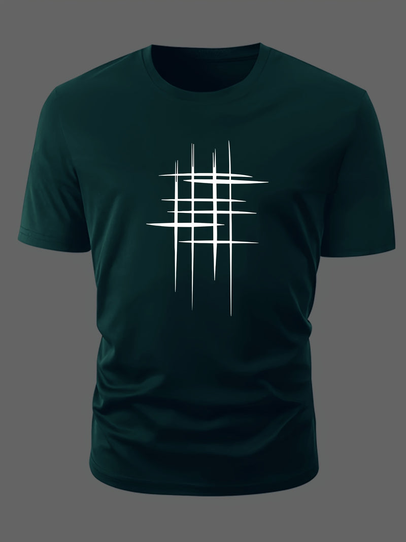3 pcs Cotton Short-sleeve Men's T-shirts.