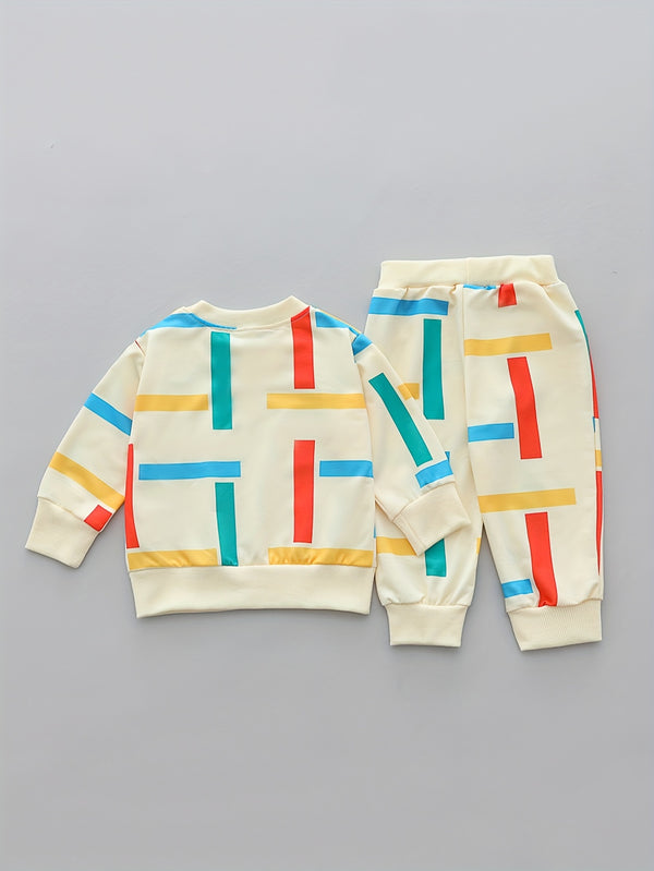 Baby Boys And Girls Autumn Spring Fashion Colorful.