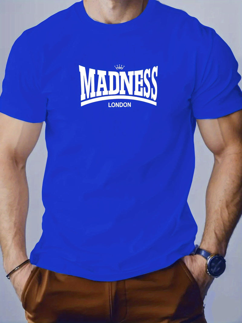 Men's "Madness London" Graphic T-Shirt.