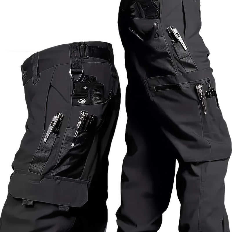 Men's Tactical Outdoor Pants - Durable Multi-Pocket Design for Hiking.