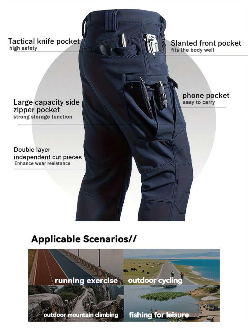 2pcs Men's Suit Jacket and Work Pants Tactical.