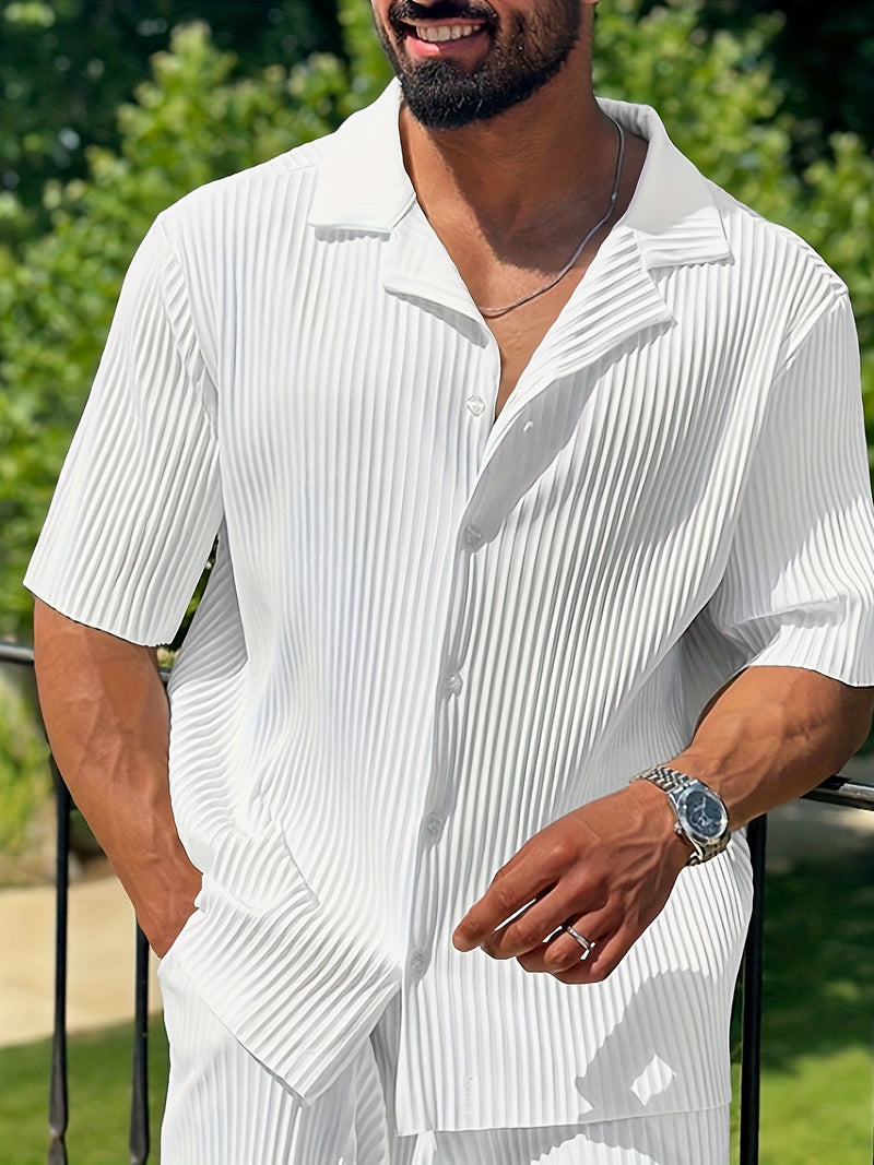 Men's Sportswear Set Featuring a Easy.