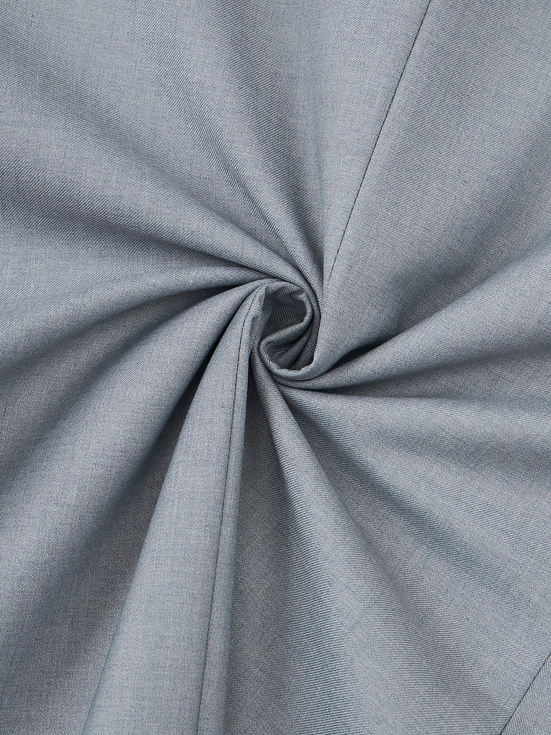 2pcs Men's Mao Suit Jacket and Trousers Set for Banquet and Business.