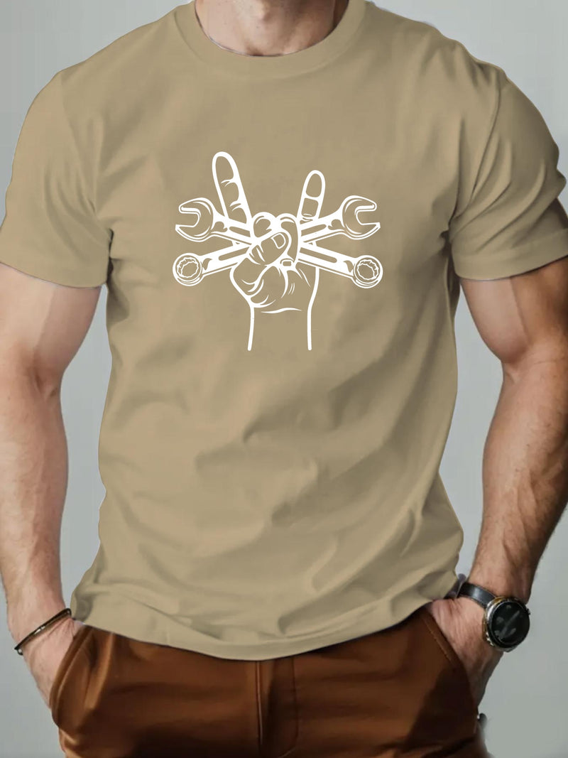 Men's Summer Casual Short-Sleeve T-Shirt.