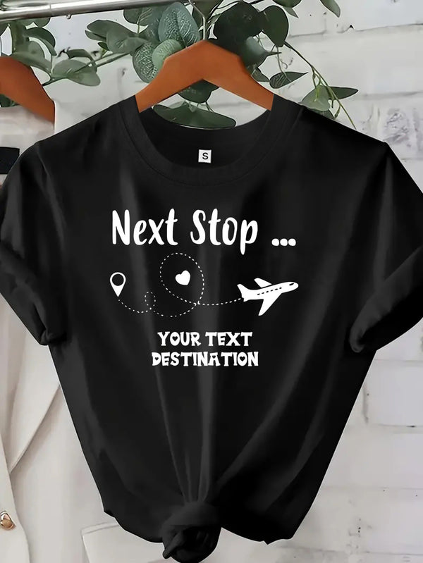 Women’s Casual Short Sleeve T-Shirt.