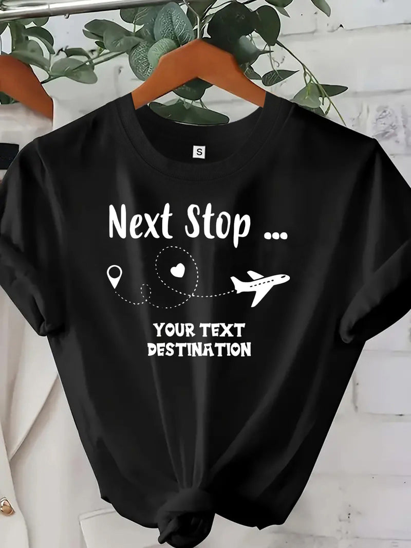 Women’s Casual Short Sleeve T-Shirt.