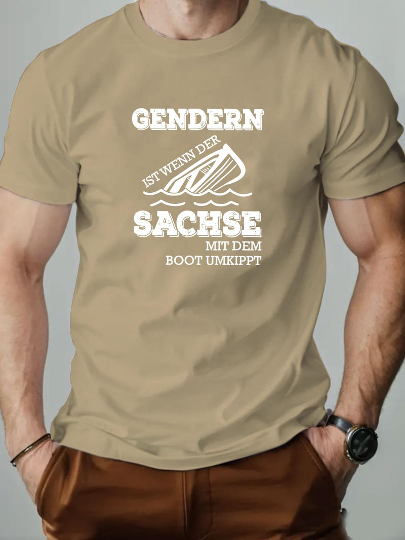 Men's Casual Short-Sleeve T-Shirt.