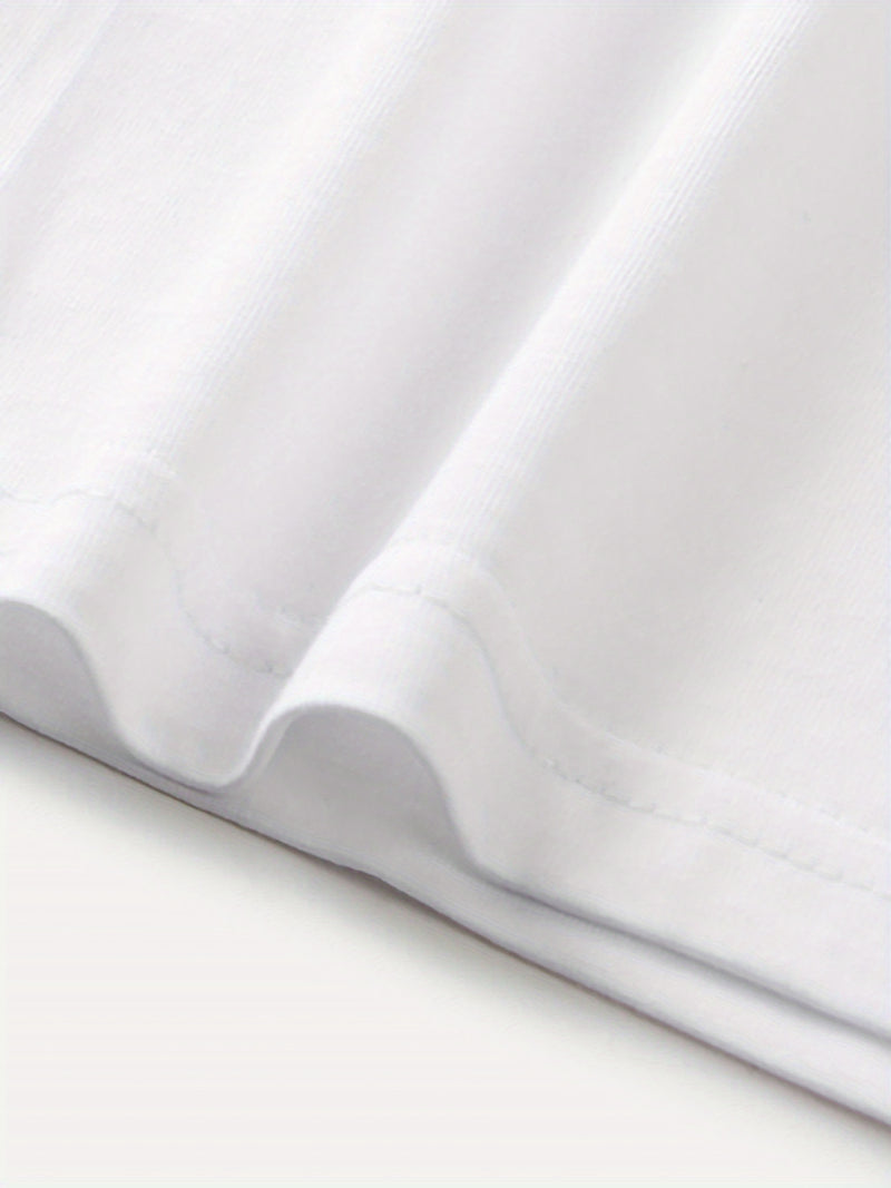 Women’s Short-Sleeve Round-Neck Pure T-Shirt.