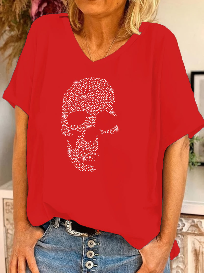 Women’s Plus-Size Stylish Casual T-Shirt.