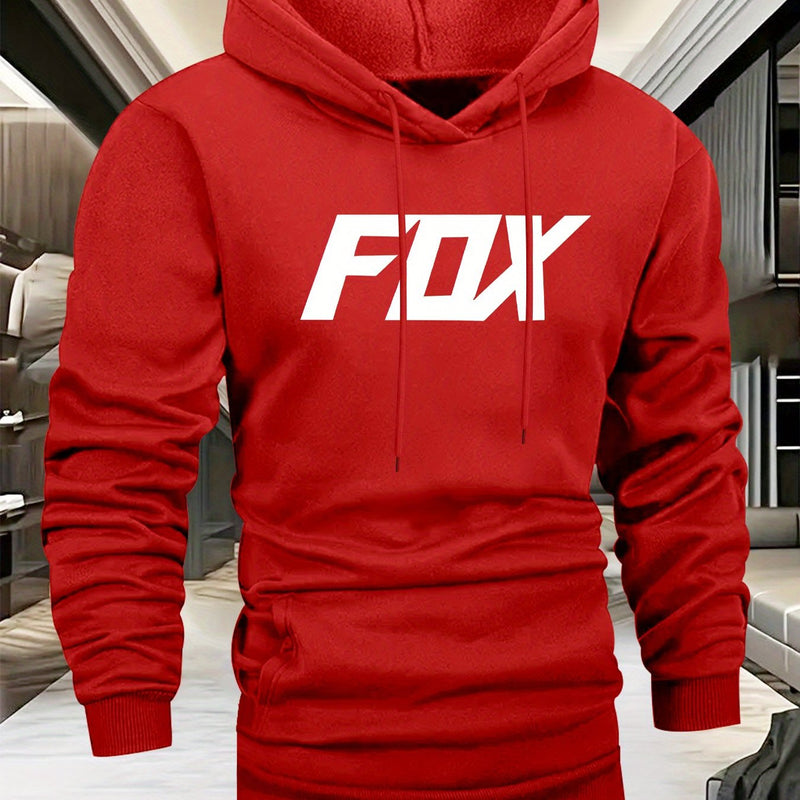 Men's Hooded Sweatshirt.